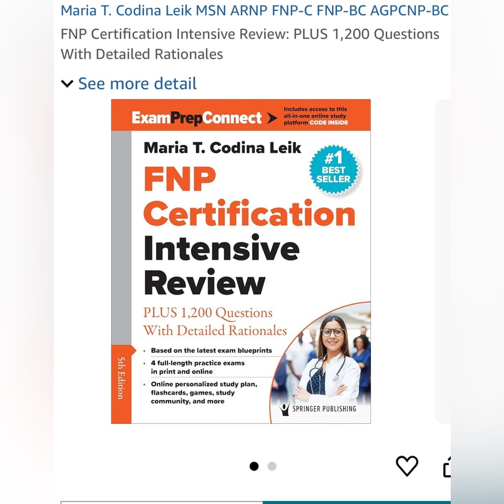 FNP Certification Intensive Review Book